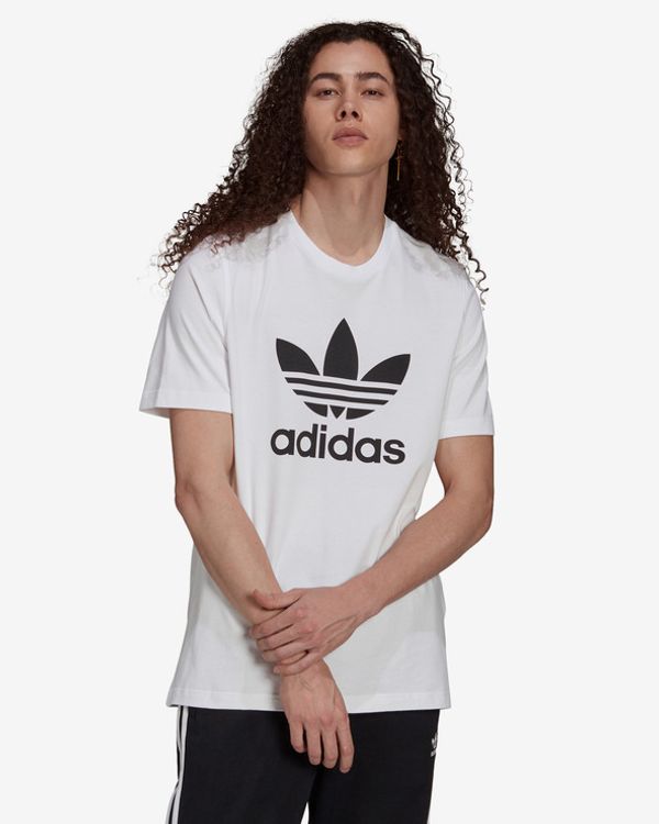 adidas Originals adidas Originals Trefoil Koszulka Biały