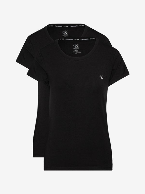 Calvin Klein Calvin Klein Koszulka 2 szt. Czarny