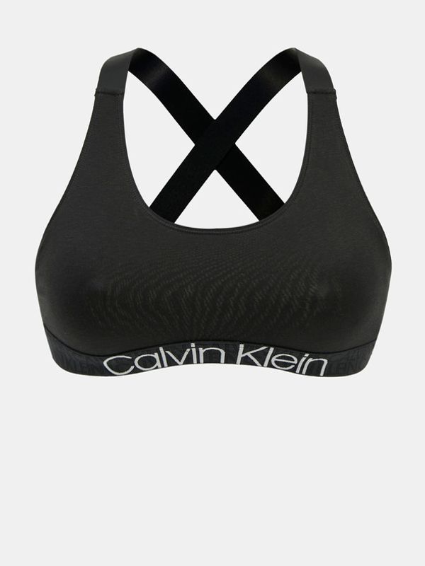 Calvin Klein Calvin Klein Unlined Bralette Biustonosz Czarny