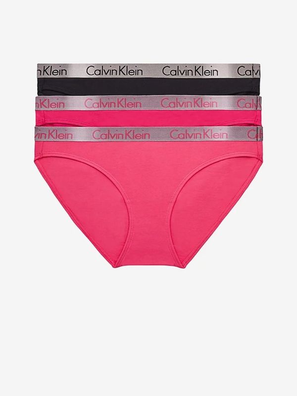 Calvin Klein Underwear Calvin Klein Underwear	 3-pack Spodenki Różowy