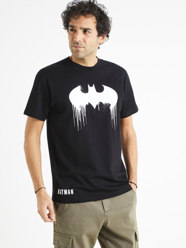 Celio Celio Batman Koszulka Czarny