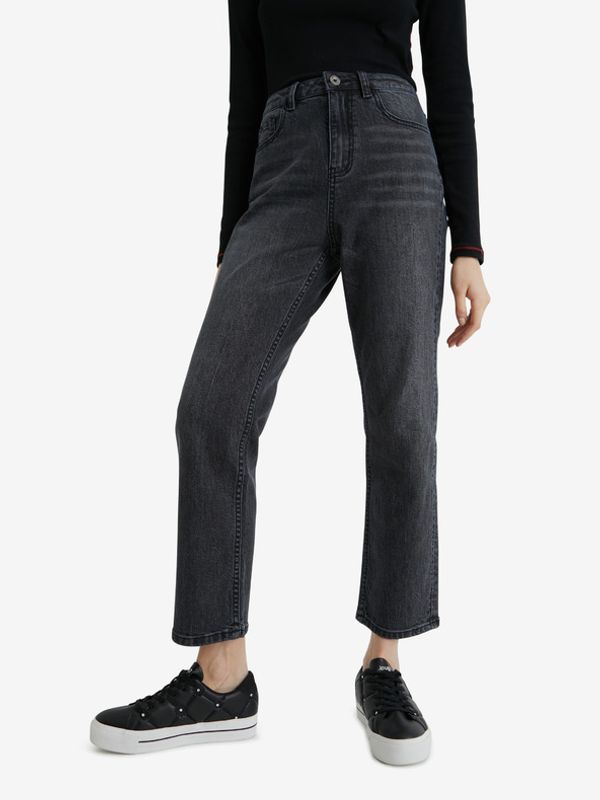Desigual Desigual Scarf Jeans Czarny