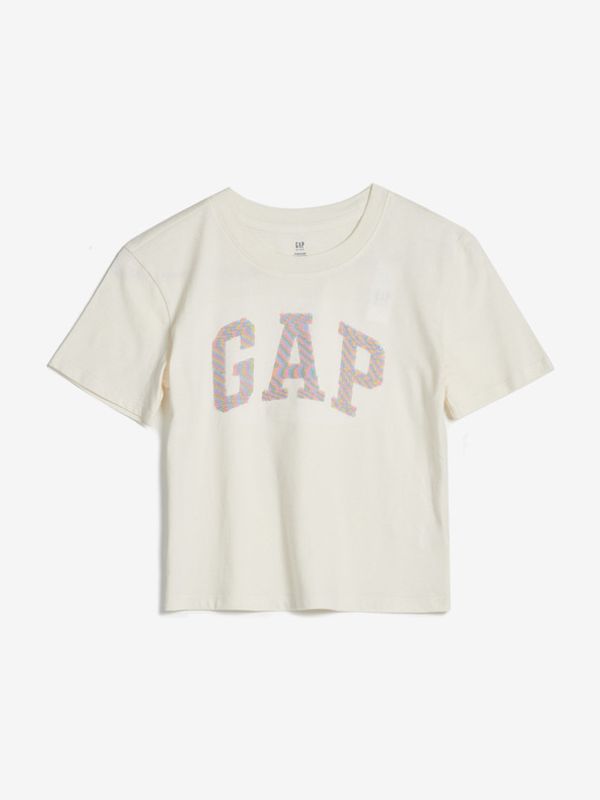 GAP GAP Interactive Logo Podkoszulek Biały