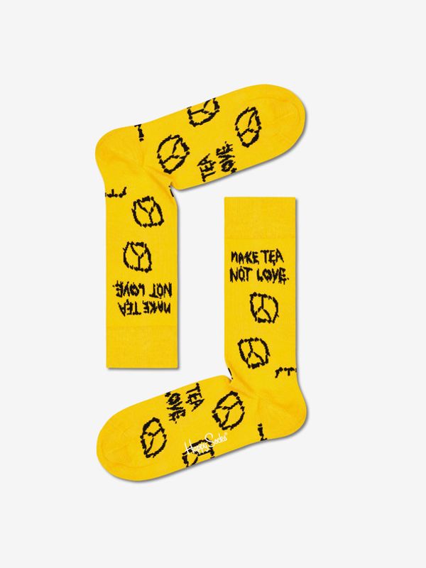 Happy Socks Happy Socks Hells Grannies Skarpety Żółty