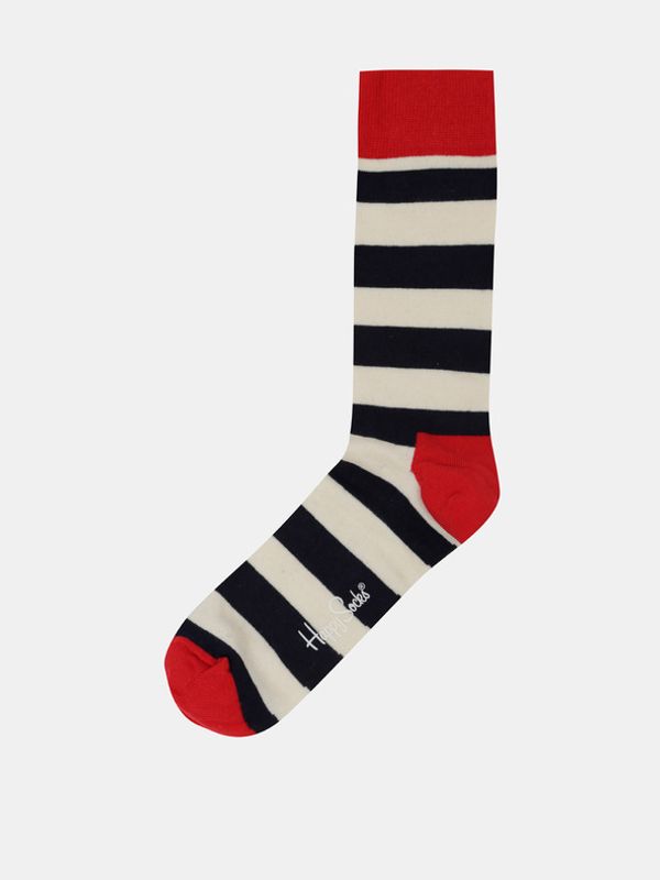Happy Socks Happy Socks Stripe Skarpetki Biały