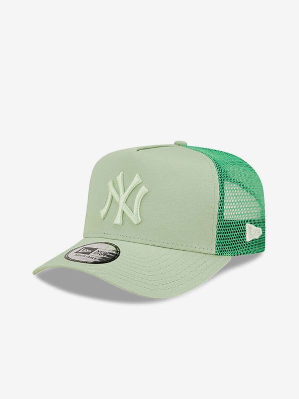 New Era New Era New York Yankees Tonal Mesh A-Frame Trucker Czapka z daszkiem Zielony