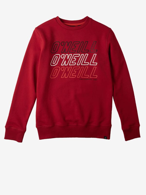 O'Neill O'Neill All Year Crew Bluza dziecięca Czerwony