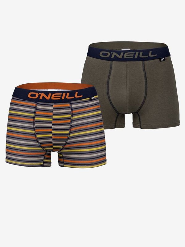 O'Neill O'Neill Boxer Plain Bokserki 2 szt. Brązowy