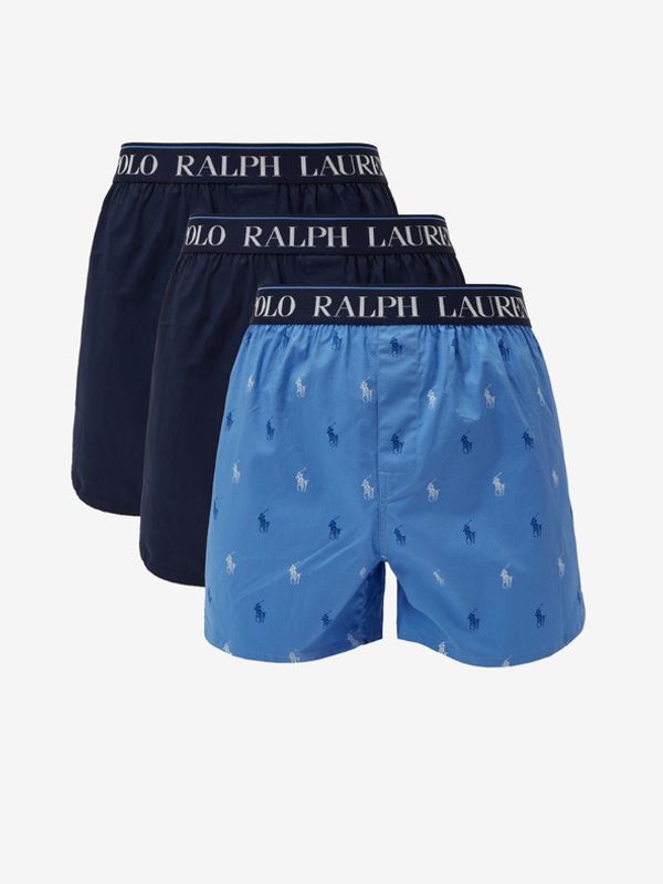 Polo Ralph Lauren Polo Ralph Lauren Szorty 3 szt. Niebieski