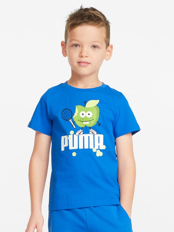 Puma Puma Fruit Mates Koszulka dziecięce Niebieski