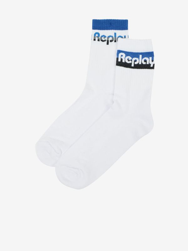Replay Replay 2-pack Skarpetki Biały