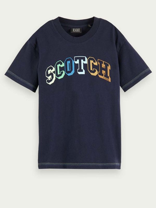 Scotch & Soda Scotch & Soda Koszulka dziecięce Niebieski