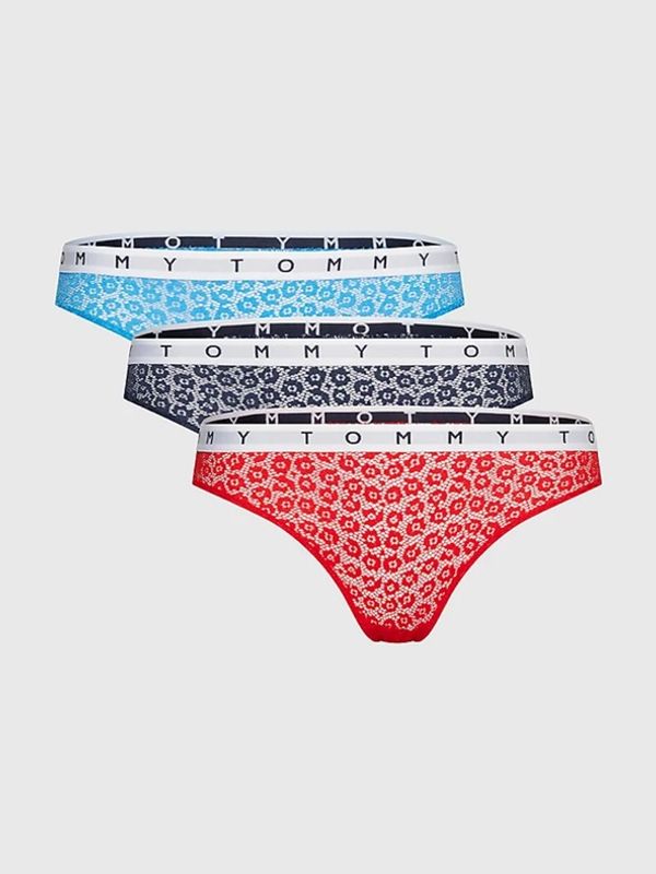 Tommy Hilfiger Underwear Tommy Hilfiger Underwear 3-pack Spodenki Czerwony