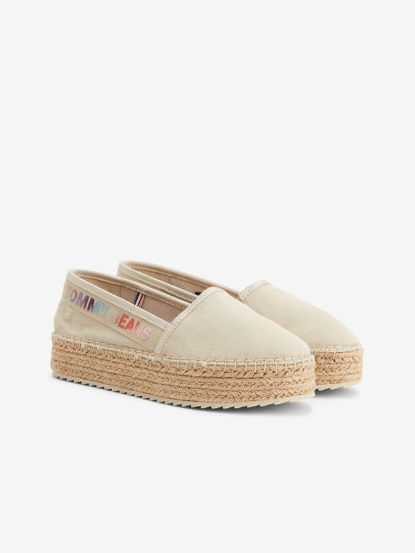 Tommy Jeans Tommy Jeans Espadryle Beżowy