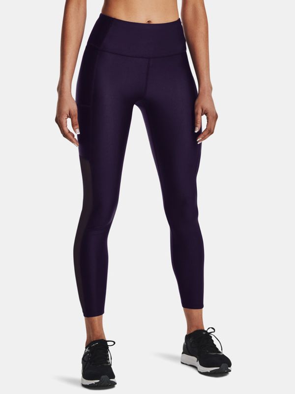 Under Armour Under Armour UA Iso-Chill Run Ankle Tight Legginsy Fioletowy