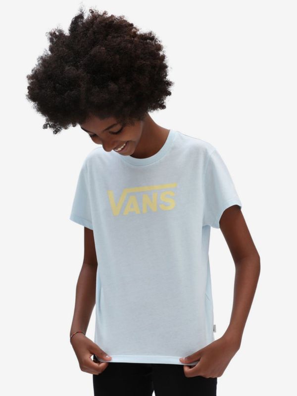 Vans Vans Flying V Koszulka dziecięce Niebieski