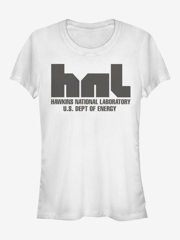 ZOOT.Fan ZOOT.Fan Netflix HNL Hawkins National Laboratory Stranger Things Koszulka Biały