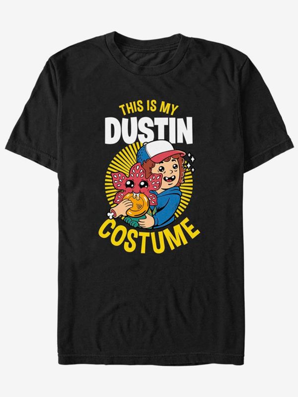 ZOOT.Fan ZOOT.Fan Netflix This Is My Dustin Costume Koszulka Czarny