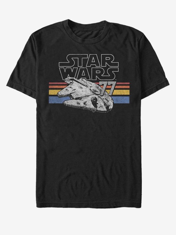 ZOOT.Fan ZOOT.Fan Star Wars Millennium Falcon Koszulka Czarny
