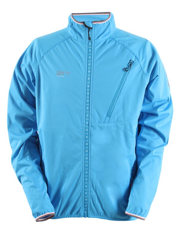 2117 VÄSTERPLANA - Mens ultrallight-softshell jacket without hood - blue
