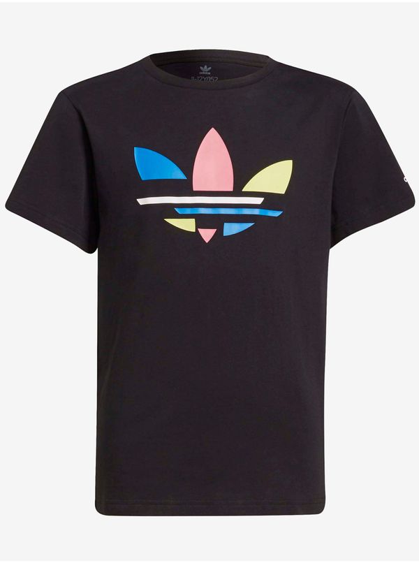 Adidas Black Girly T-Shirt with adidas Originals Tee - unisex