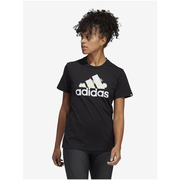 Adidas Black Women's T-Shirt adidas Performance - Women
