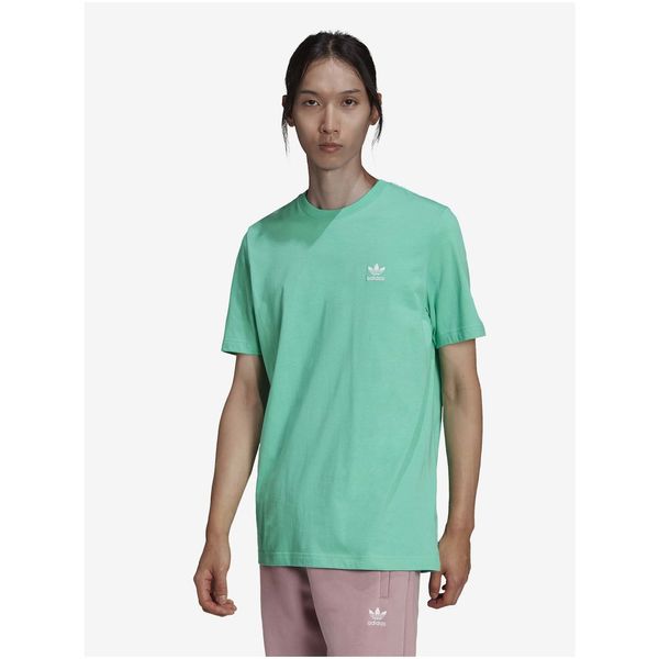 Adidas Light Green Men's T-Shirt adidas Originals - Men's