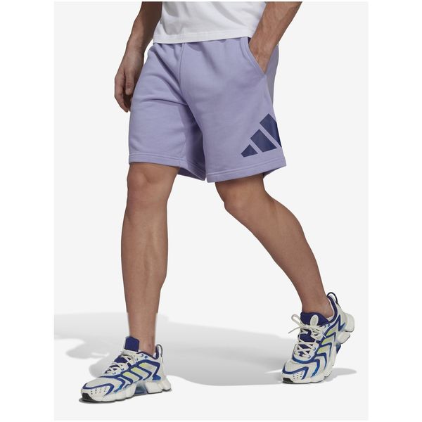 Adidas Light Purple Men's Tracksuit Shorts adidas Performance - Men