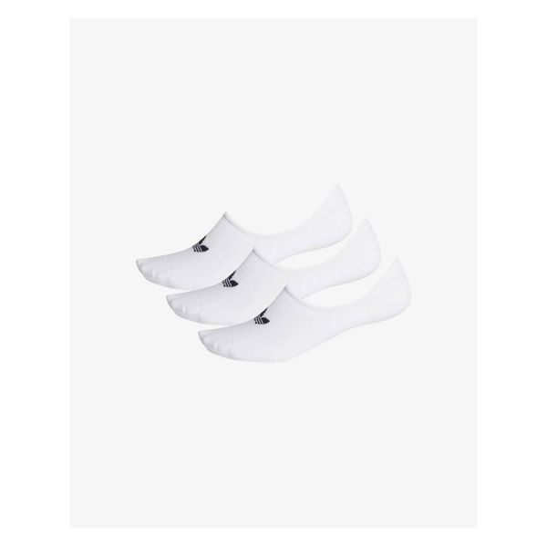 Adidas Set of three pairs of socks in white adidas Originals - unisex