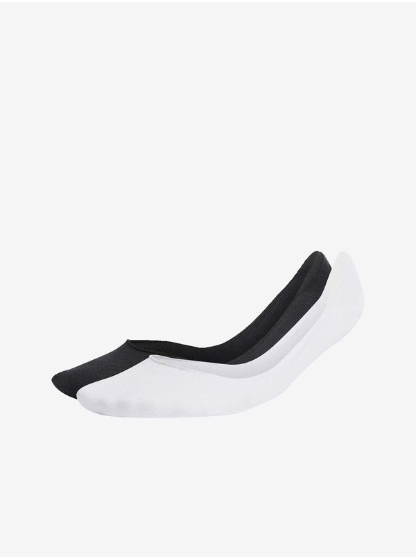 Adidas Set of two pairs of socks in white and black adidas Originals - Men