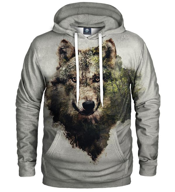 Aloha From Deer Aloha From Deer Unisex's Forest Wolf Hoodie H-K AFD1041