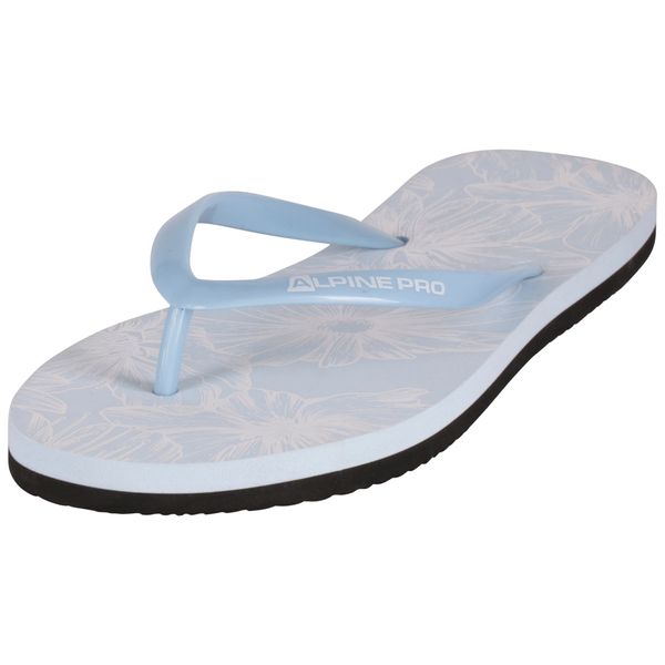 ALPINE PRO Women's summer flip-flops ALPINE PRO NERILLA aquamarine