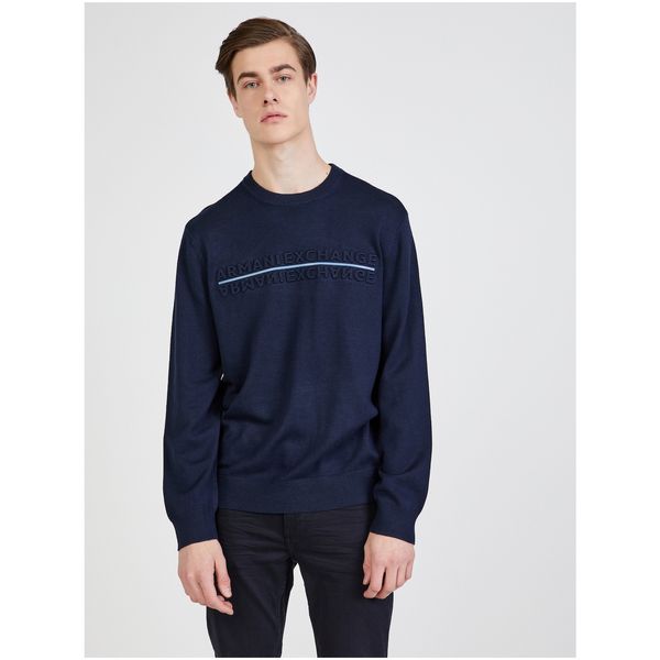 Armani Dark blue men's sweater Armani Exchange - Men's