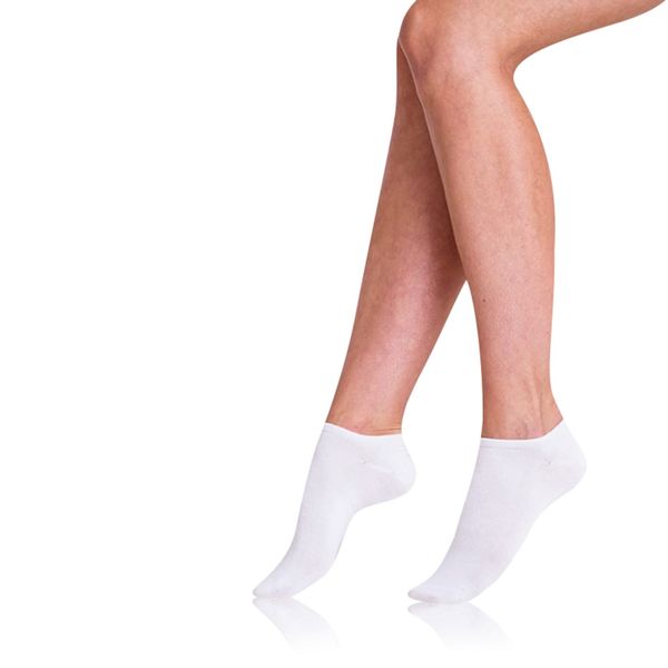 Bellinda Bellinda COTTON IN-SHOE SOCKS 2x - Women's Short Socks 2 Pairs - Black