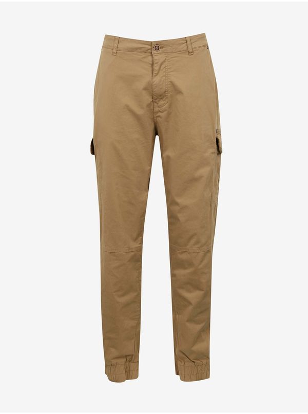 Blend Light Brown Trousers with Pockets Blend Nan - Men