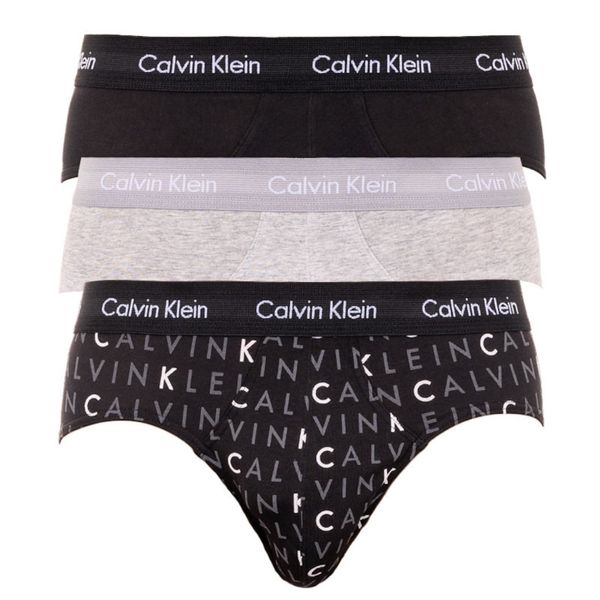 Calvin Klein 3PACK men's briefs Calvin Klein multicolor (U2661G-YKS)
