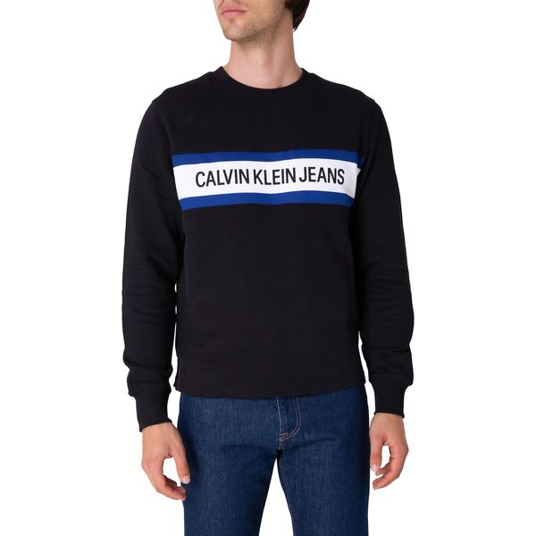 Calvin Klein Calvin Klein Sweatshirt Eo/ Inst Chst Stripe, Bae - Men's