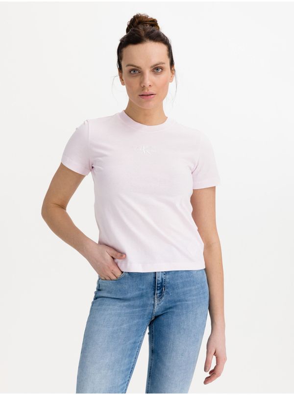 Calvin Klein Monogram Logo T-shirt Calvin Klein Jeans - Women