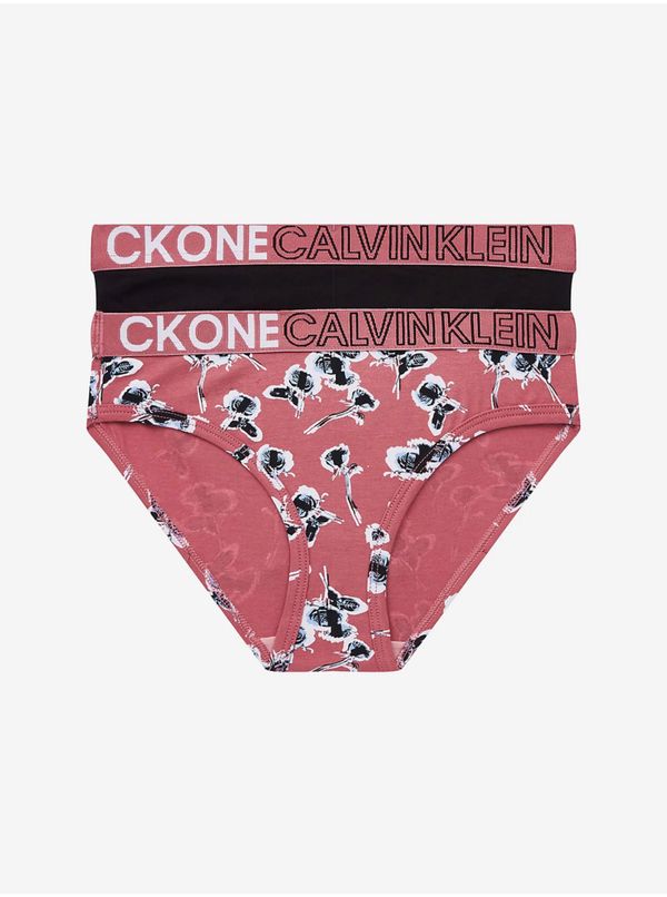 Calvin Klein Set of two girly panties in black and pink Calvin Klein Un - unisex
