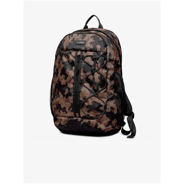 Converse Black-Brown Converse Camouflage Backpack - Men