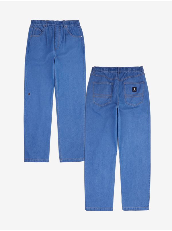 Converse Blue Mens Straight Fit Jeans Converse - Men
