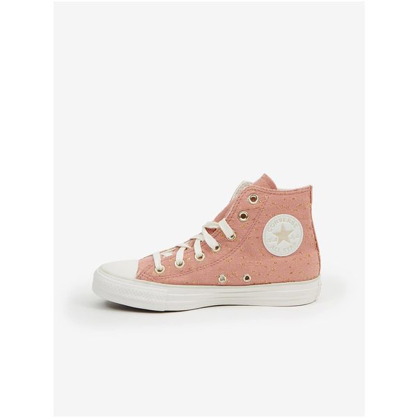 Converse Converse Old Pink Women's Ankle Sneakers with Tattered Effect Convers - Women