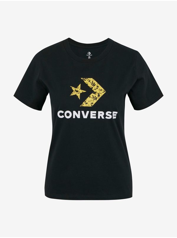 Converse Floral Star Chevron Grapphic T-shirt Converse - Women