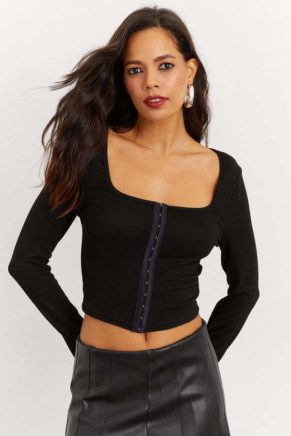 Cool & Sexy Cool & Sexy Blouse - Black - Slim