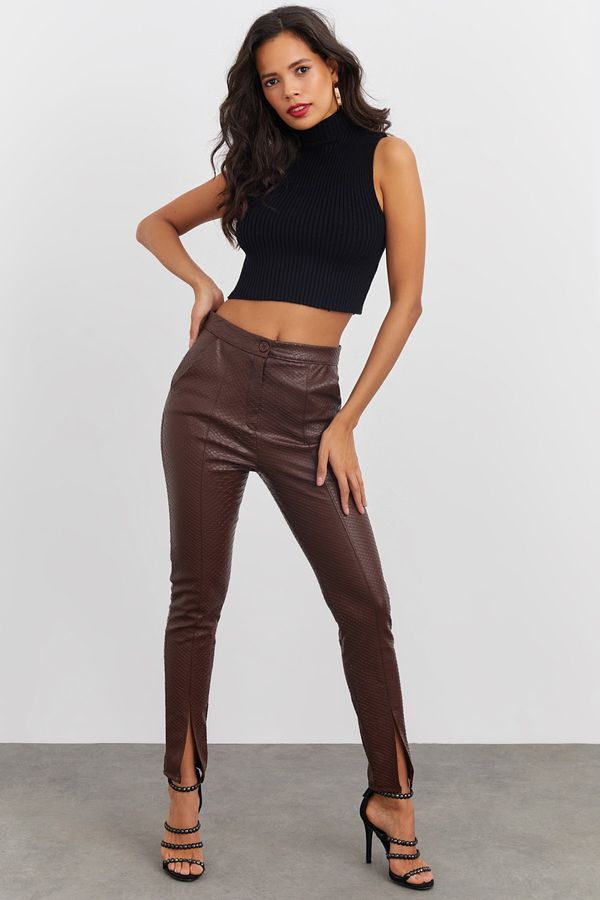 Cool & Sexy Cool & Sexy Pants - Brown - Slim