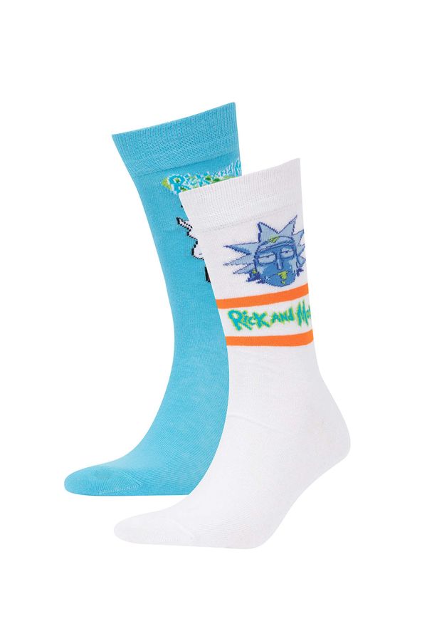 DEFACTO DEFACTO 2 piece Rick and Morty Licensed Long sock