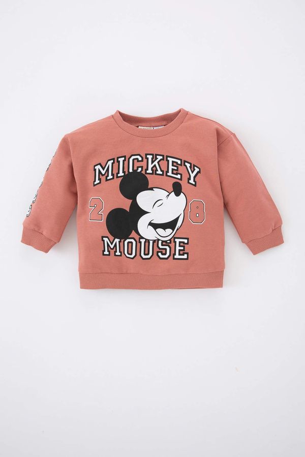 DEFACTO DEFACTO Baby Boy Disney Mickey & Minnie Regular Fit Sweatshirt