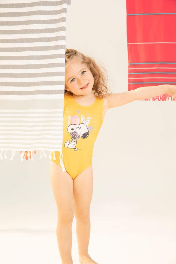 DEFACTO DEFACTO Baby Girl Snoopy Licensed Swimsuit