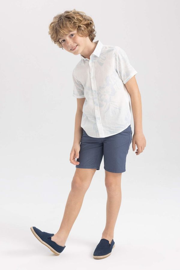 DEFACTO DEFACTO Boy Short Sleeve T-Shirt Shorts 2-Pack Set