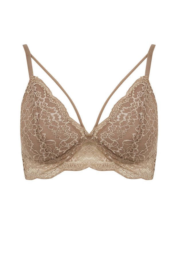 DEFACTO DEFACTO Fall In Love Lacy Padded Triangle Bralet